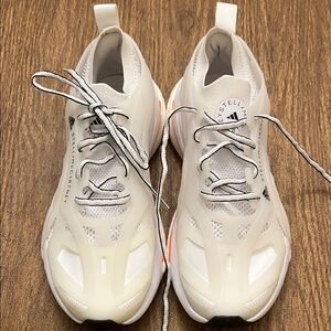 Adidas Stella McCartney Sneakers white mesh and rubber. Never worn